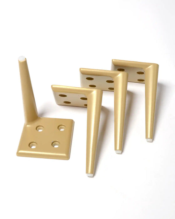 Borsari gold 17cm furniture legs