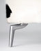 Stefano metal furniture legs 18cm Silver