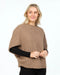 Mink possum merino poncho tunic NB868