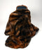 NZ Possum Fur Throw Natural Reddish Brown by Gorgeous Creatures