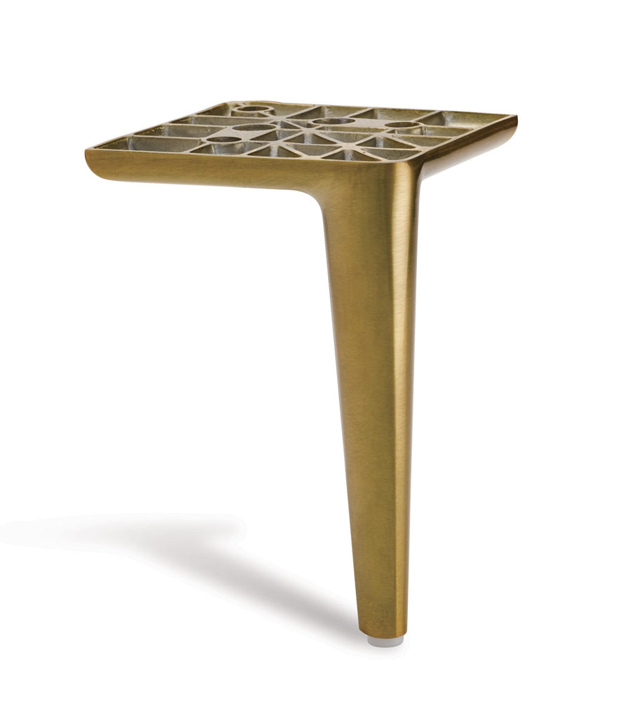 Borsari Gold Furniture Legs Modern Ottoman Legs 15cm Tall